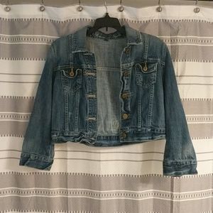 American Eagle Jean Half-Jacket